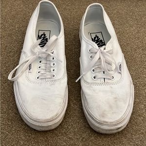 White vans! Pairs amazing with summer sun dress